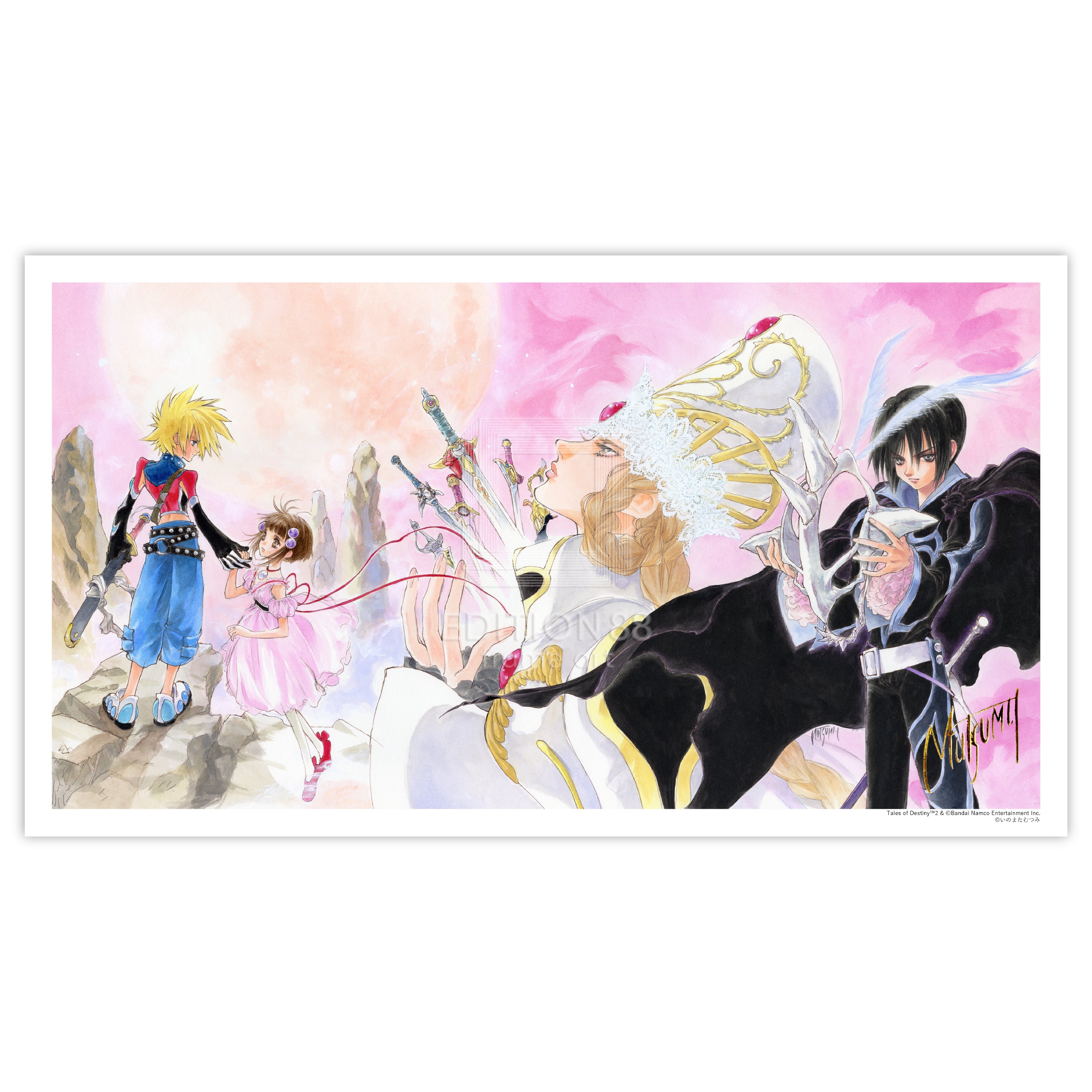 テイルズ オブ デスティニー2」88グラフ1/いのまたむつみ（箔押し