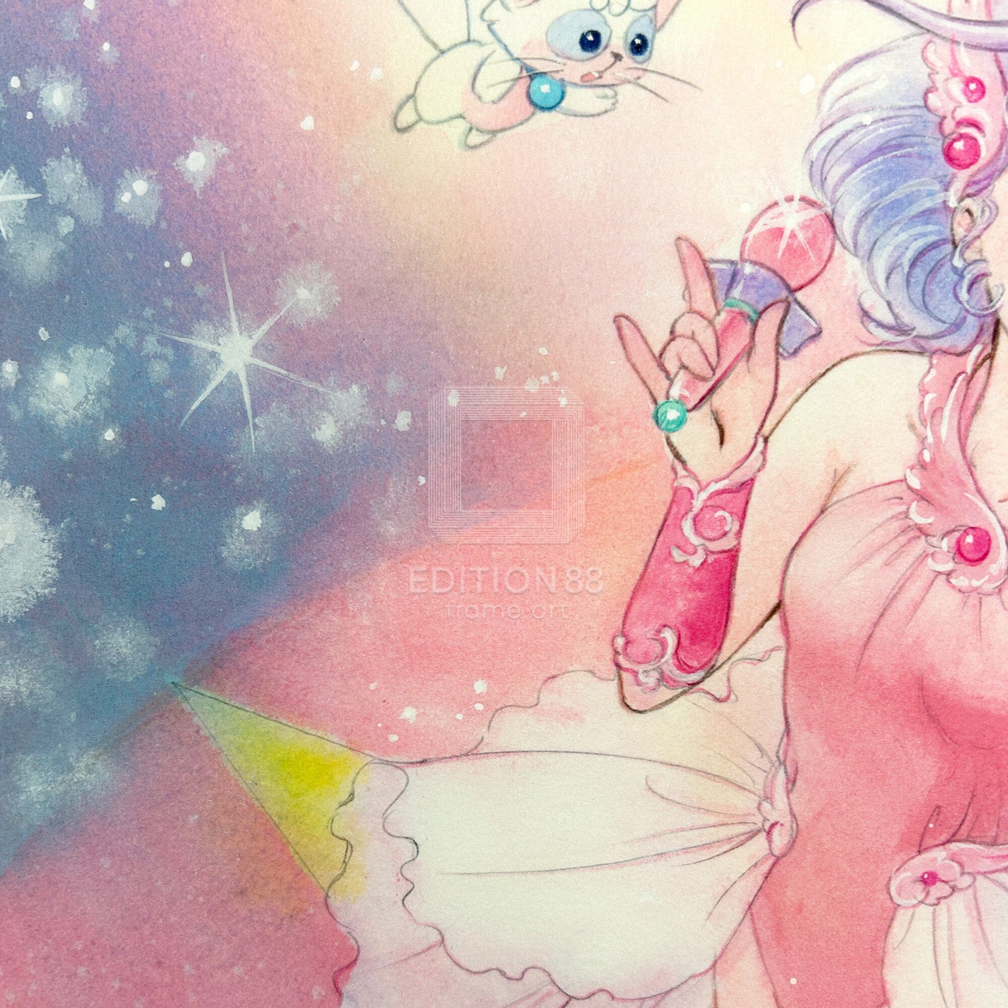 魔法の天使 クリィミーマミ」88グラフ DX ラストコンサート（直筆