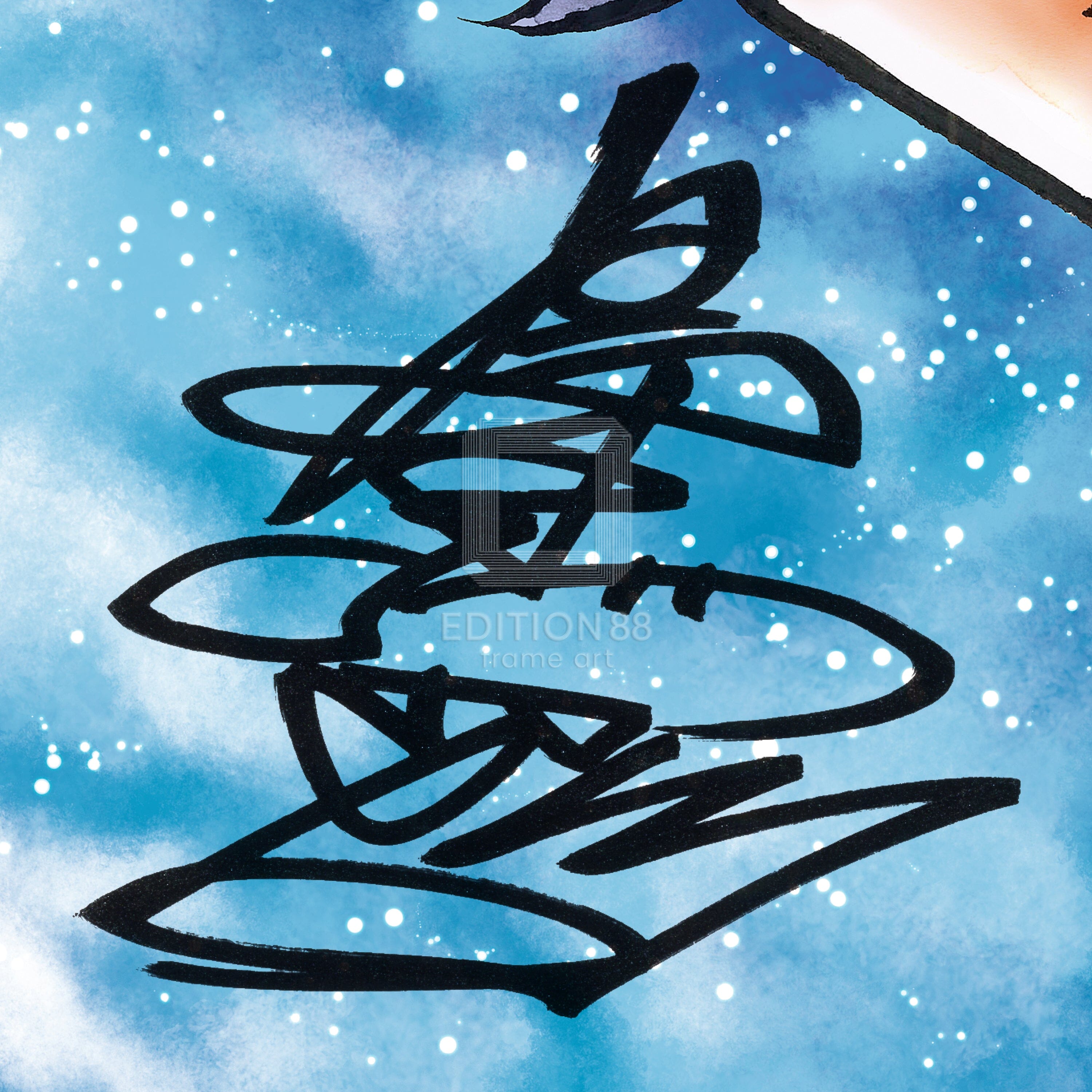 炎の原画展」88グラフ/島本和彦（直筆サイン入り / 国内版限定100枚）