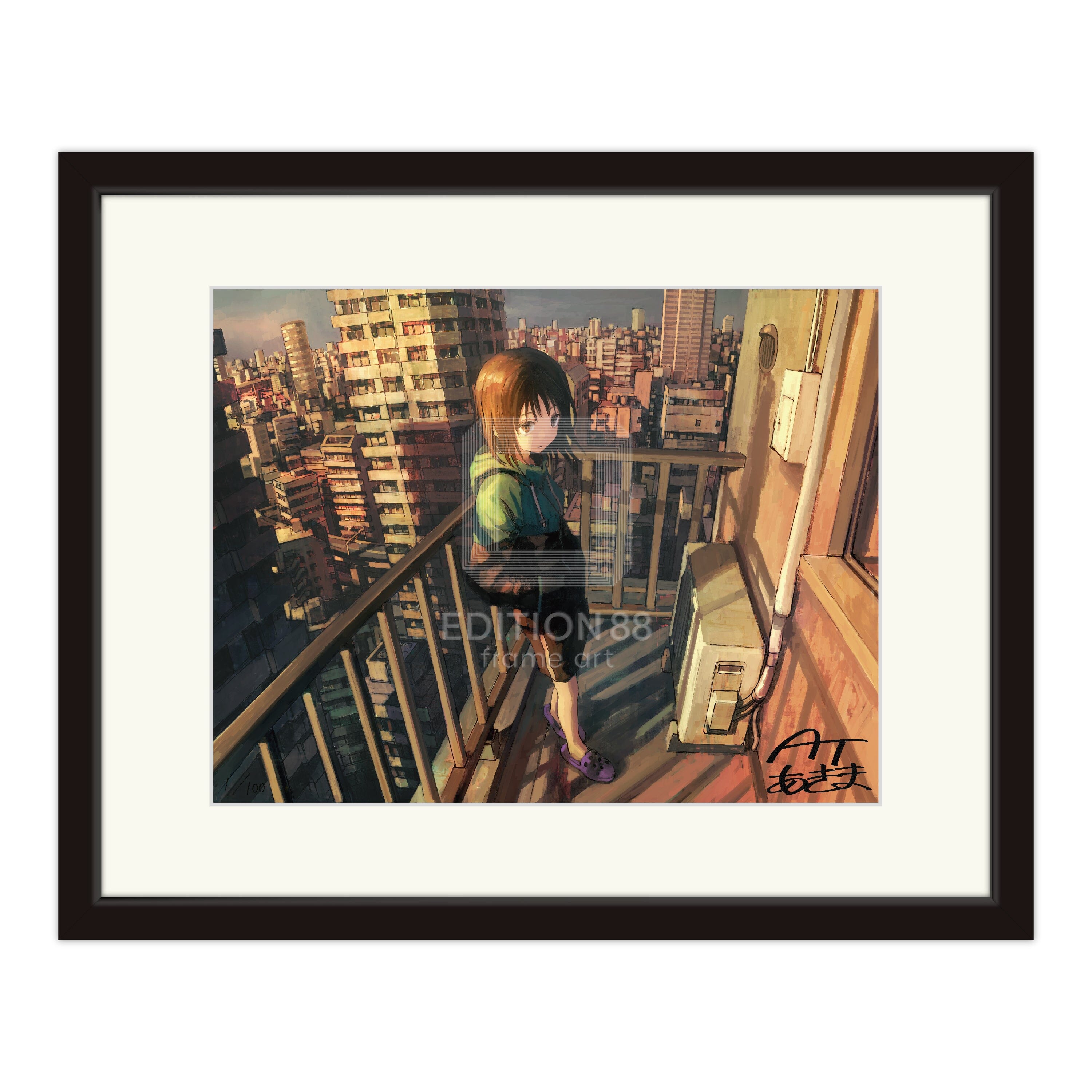 あきま 88グラフ ミニ2（City of Sorrow）/あきま（直筆サイン入り