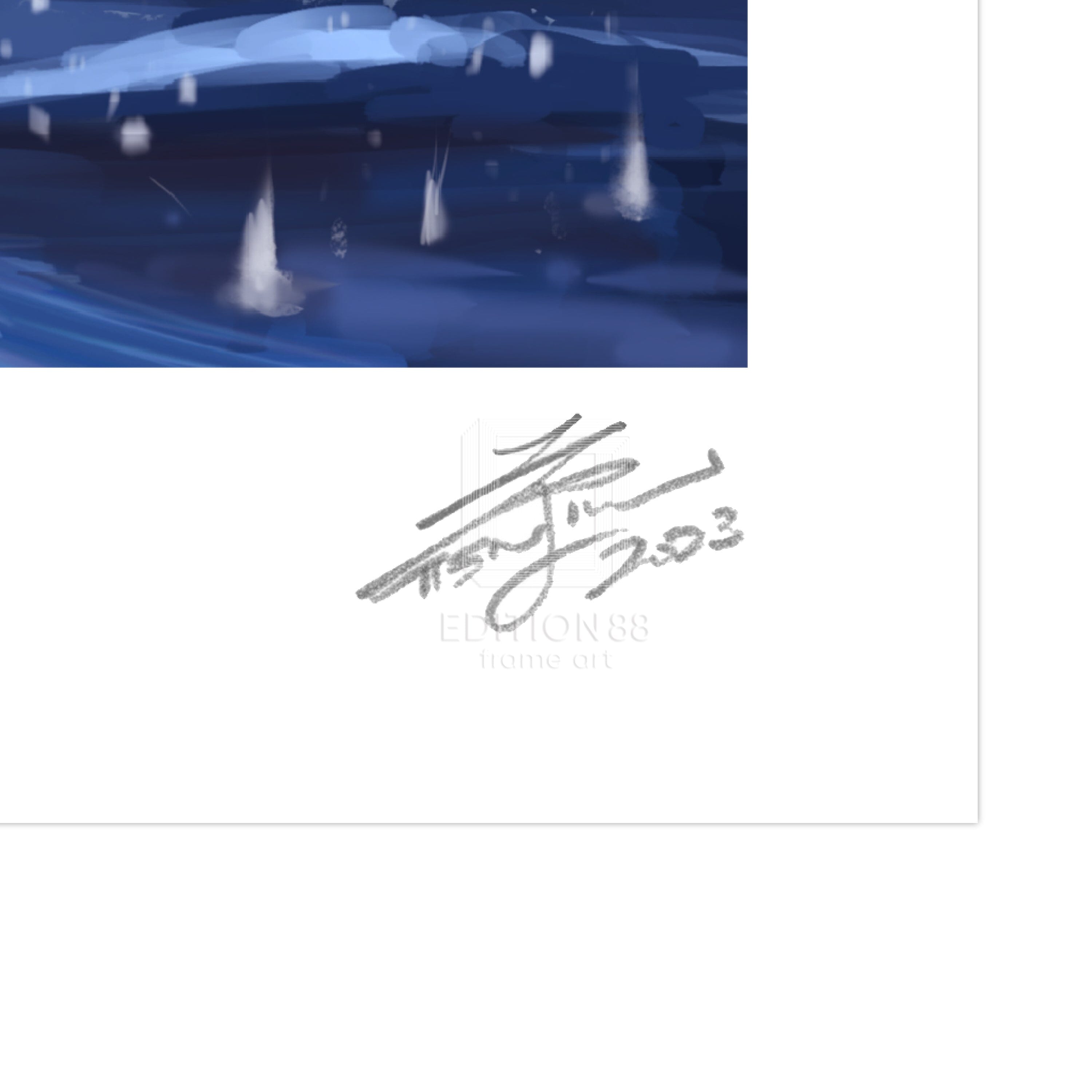 エヴァンゲリオン 88グラフ3/天神英貴（直筆サイン入り/限定100枚）