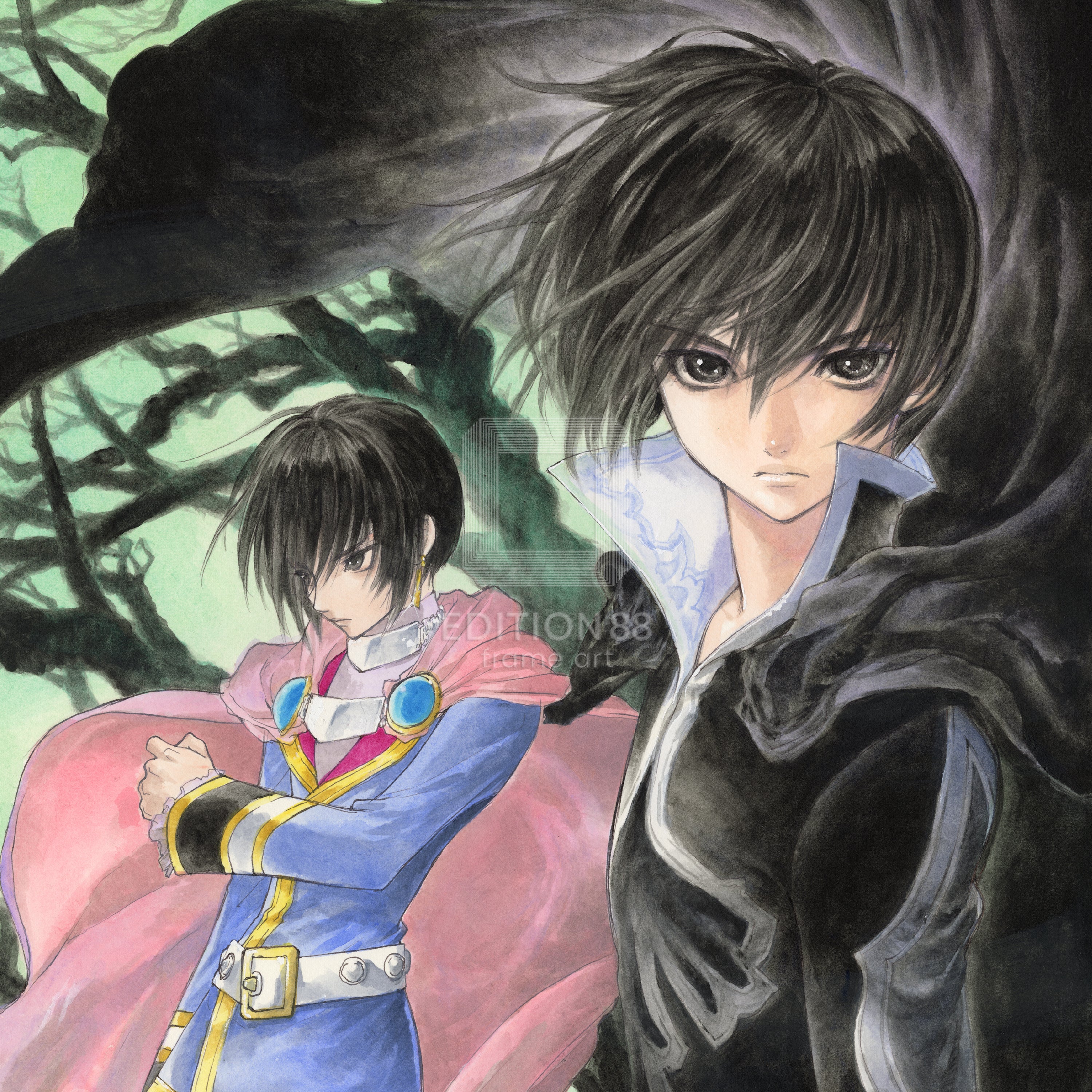 テイルズ オブ デスティニー2」88グラフ2/いのまたむつみ（箔押し