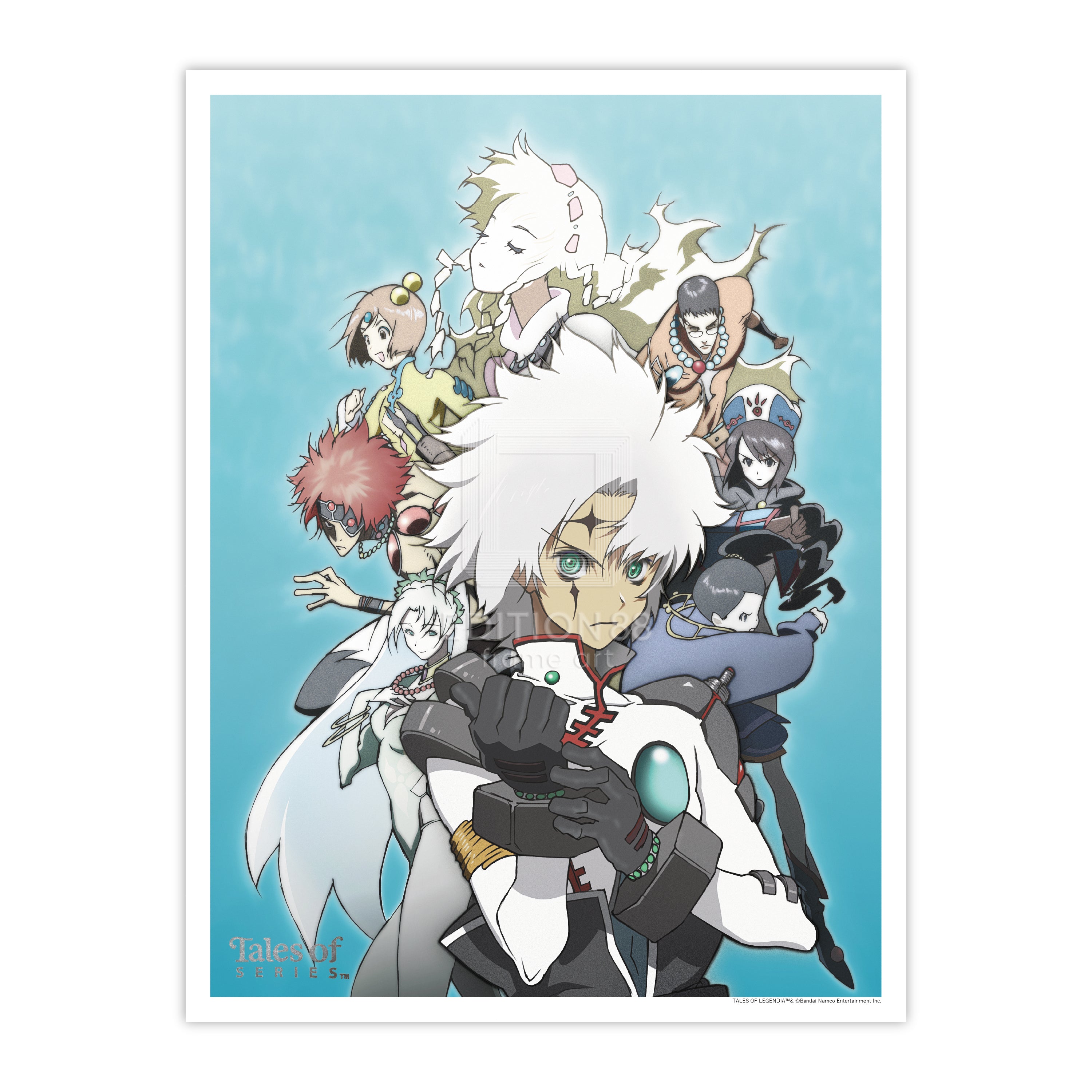 テイルズ オブ レジェンディア」88グラフ（落款入り）