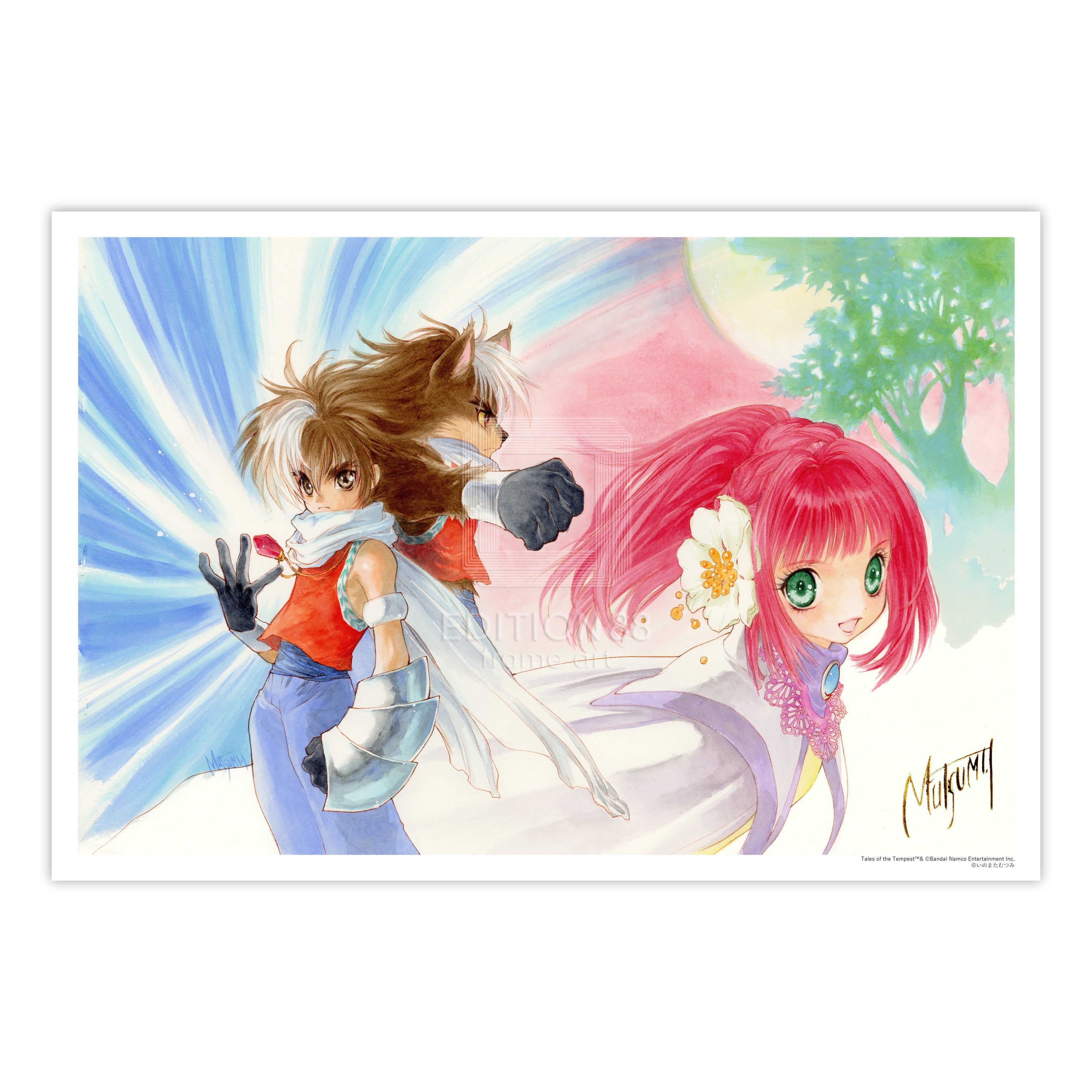 テイルズ オブ ザ テンペスト」88グラフ1/いのまたむつみ（箔押し