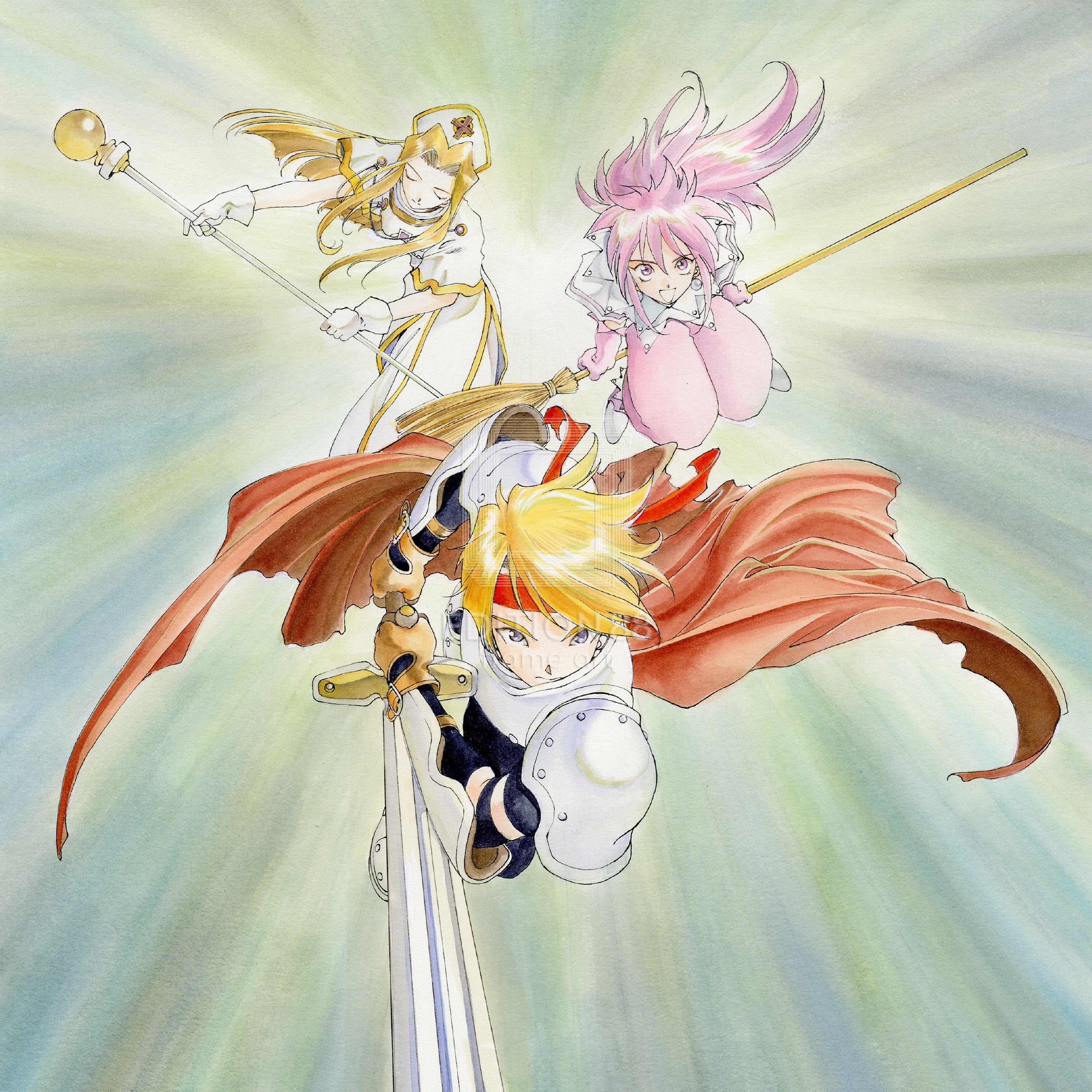 テイルズ オブ ファンタジア」88グラフ1/藤島康介（箔押しサイン入り）