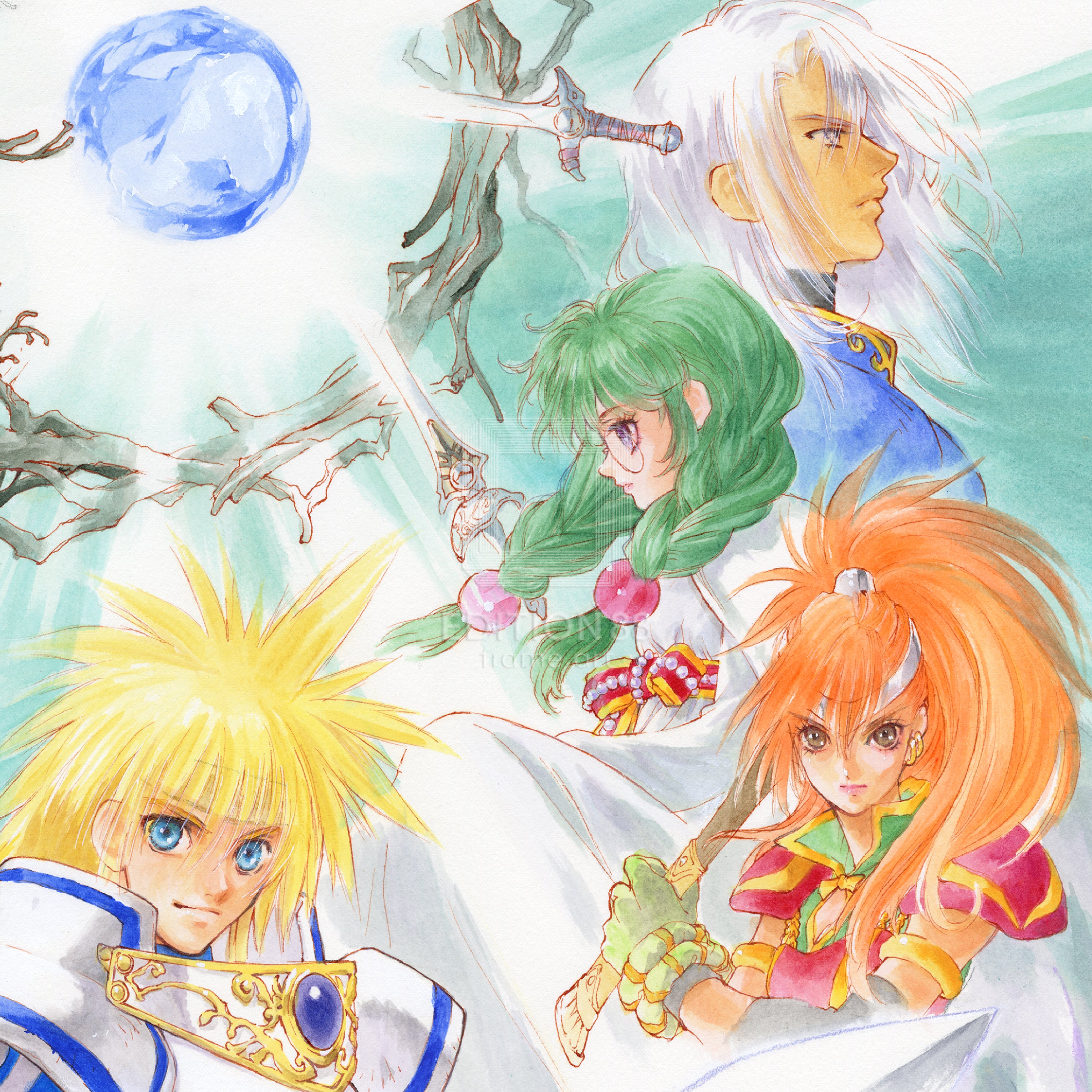 テイルズ オブ デスティニー」88グラフ1/いのまたむつみ（箔押しサイン