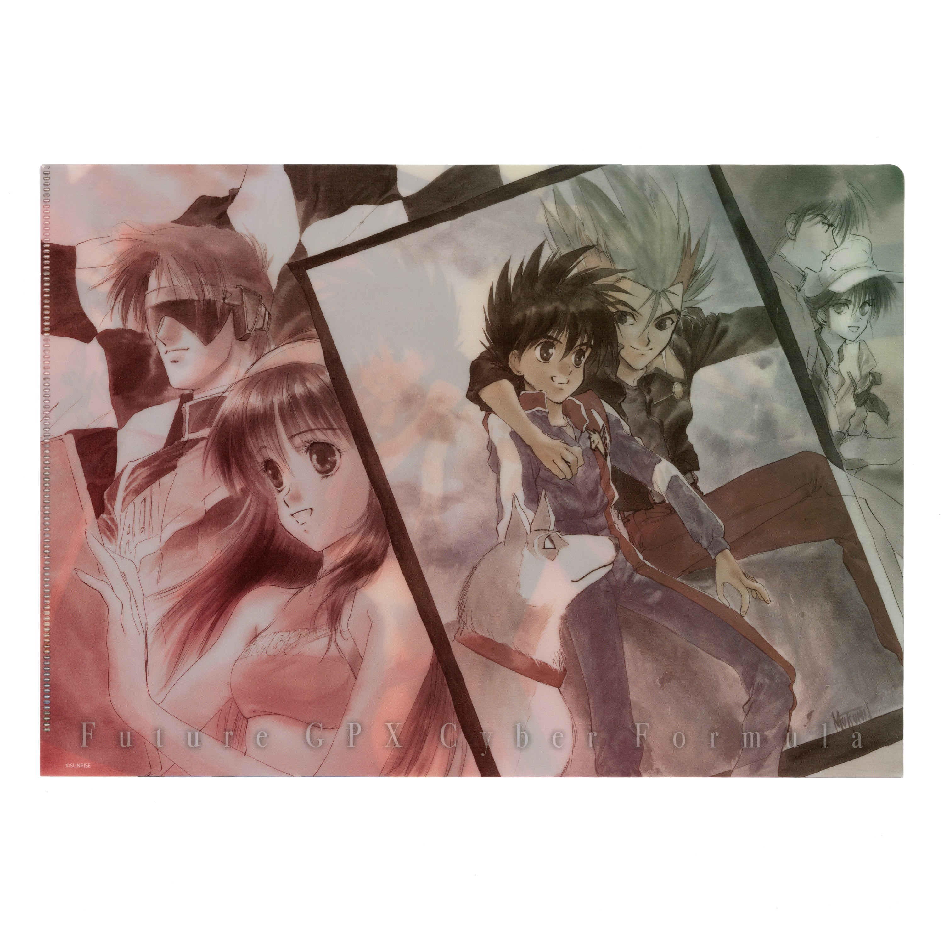 クリアファイル2枚セット「新世紀GPXサイバーフォーミュラ