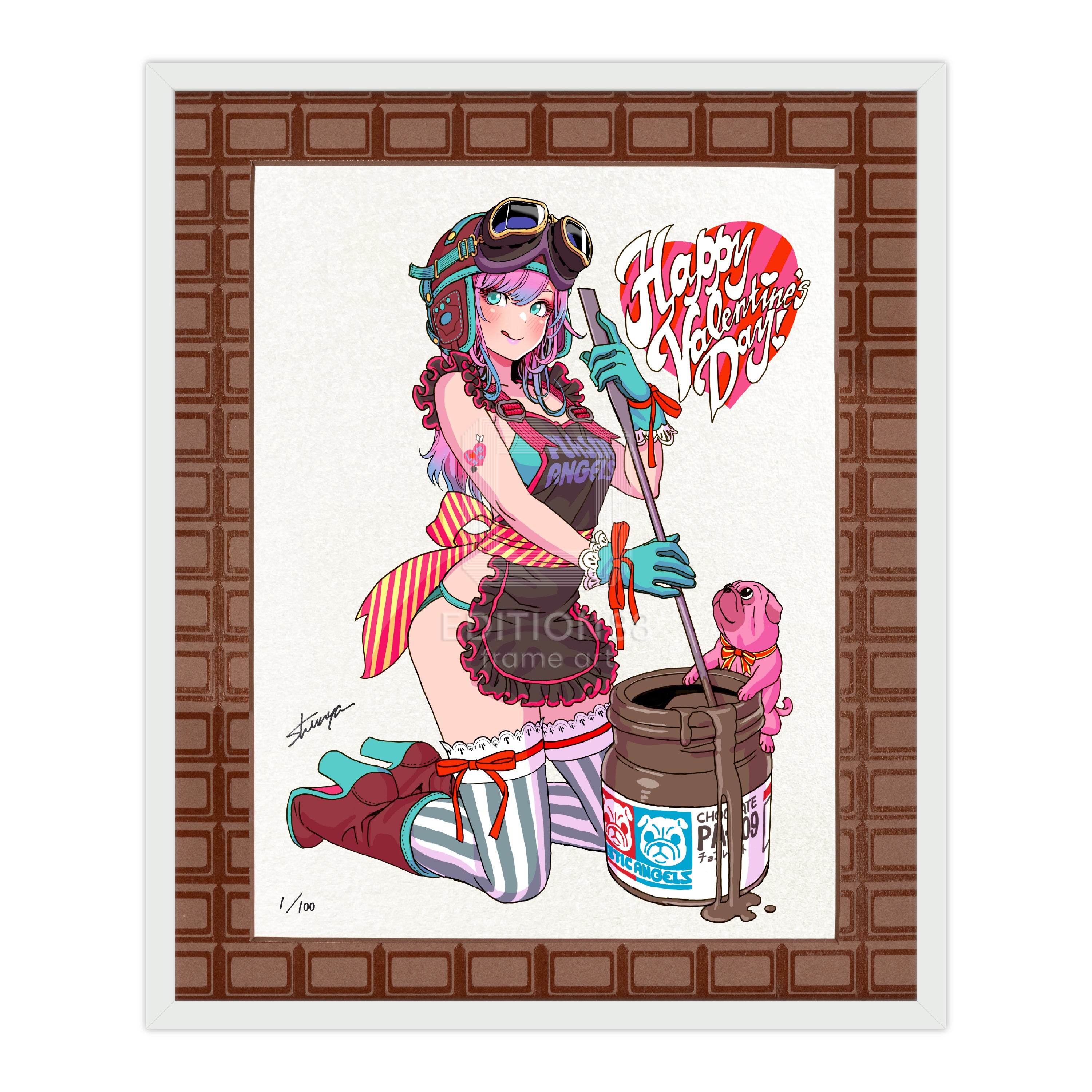 プラスチック・エンジェル」88グラフ4 アンジェミックス（チョコレート