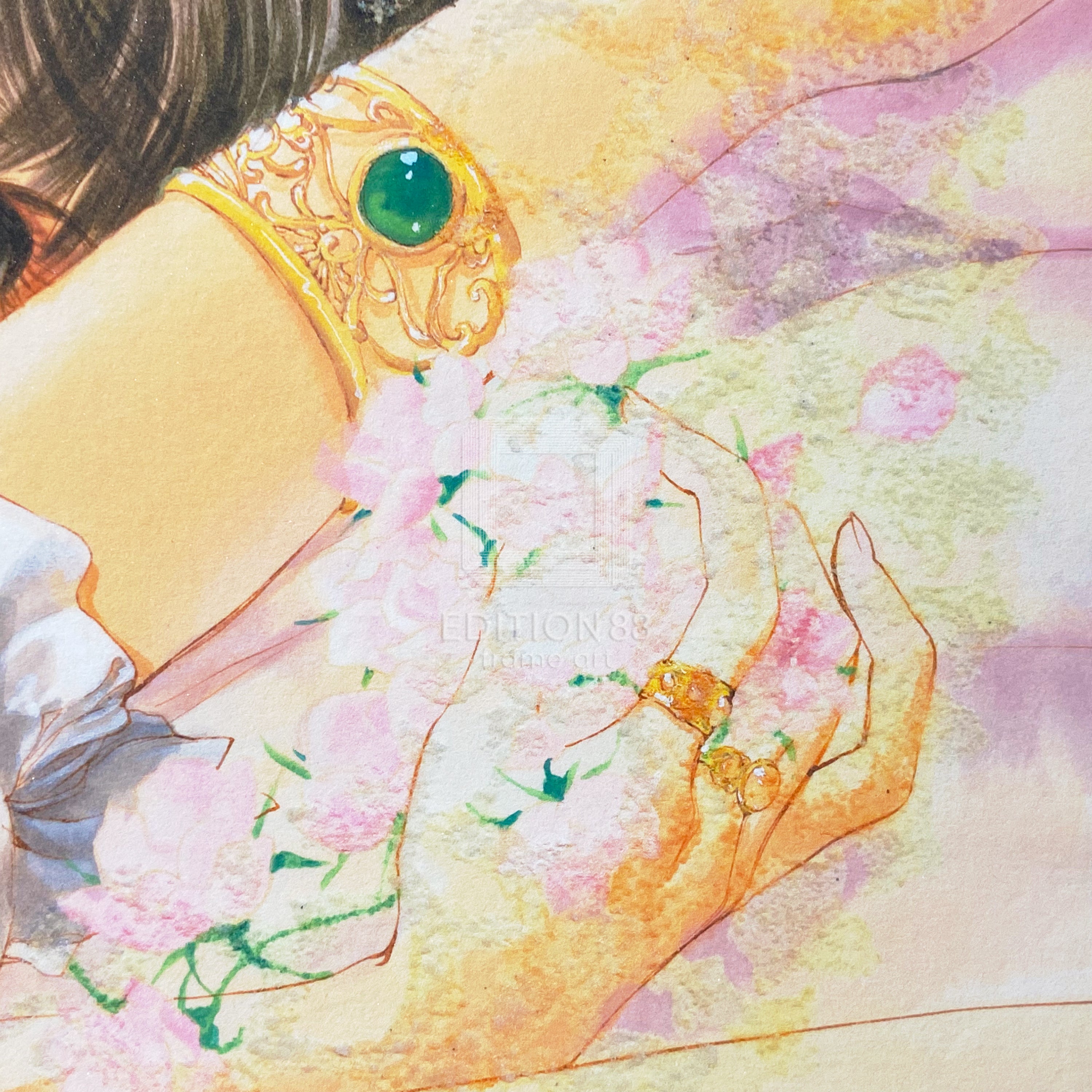 風の大陸」88グラフ2/いのまたむつみ（箔押しサイン入り）