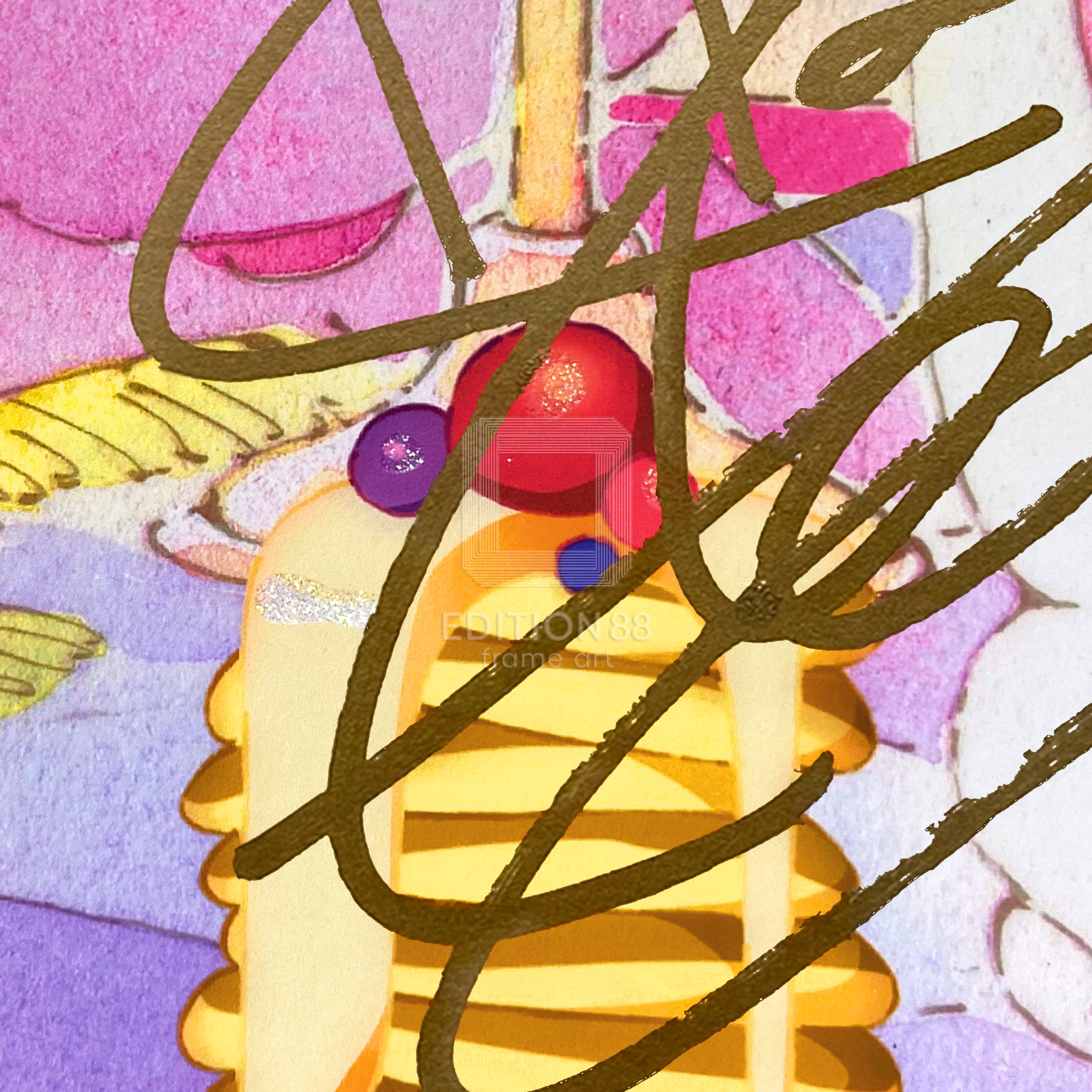 ユリ熊嵐」88グラフ3『エンディング1』プラチナ版(幾原邦彦直筆サイン入り/