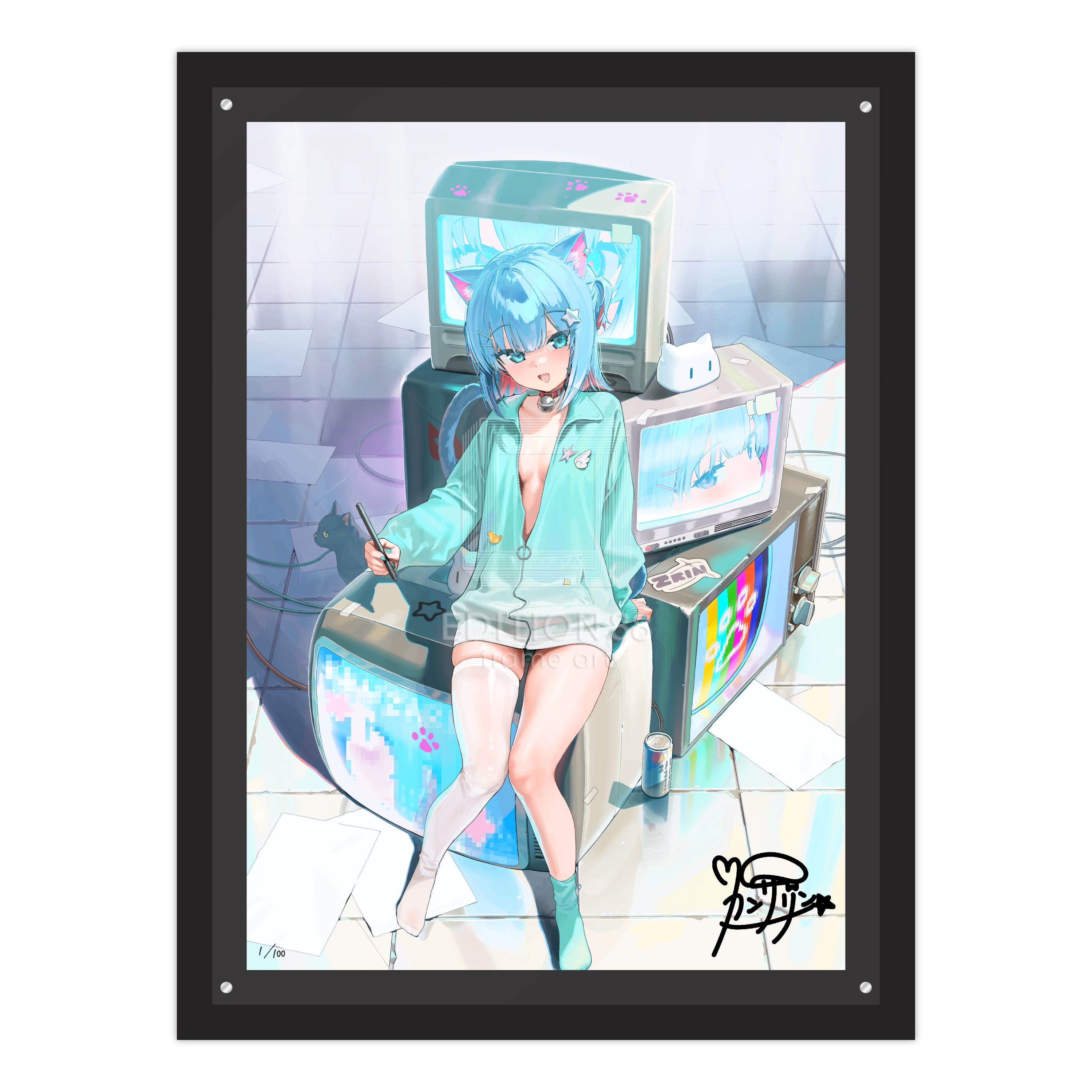 88グラフ1（画集表紙）/カンザリン（直筆サイン入り/限定100枚）