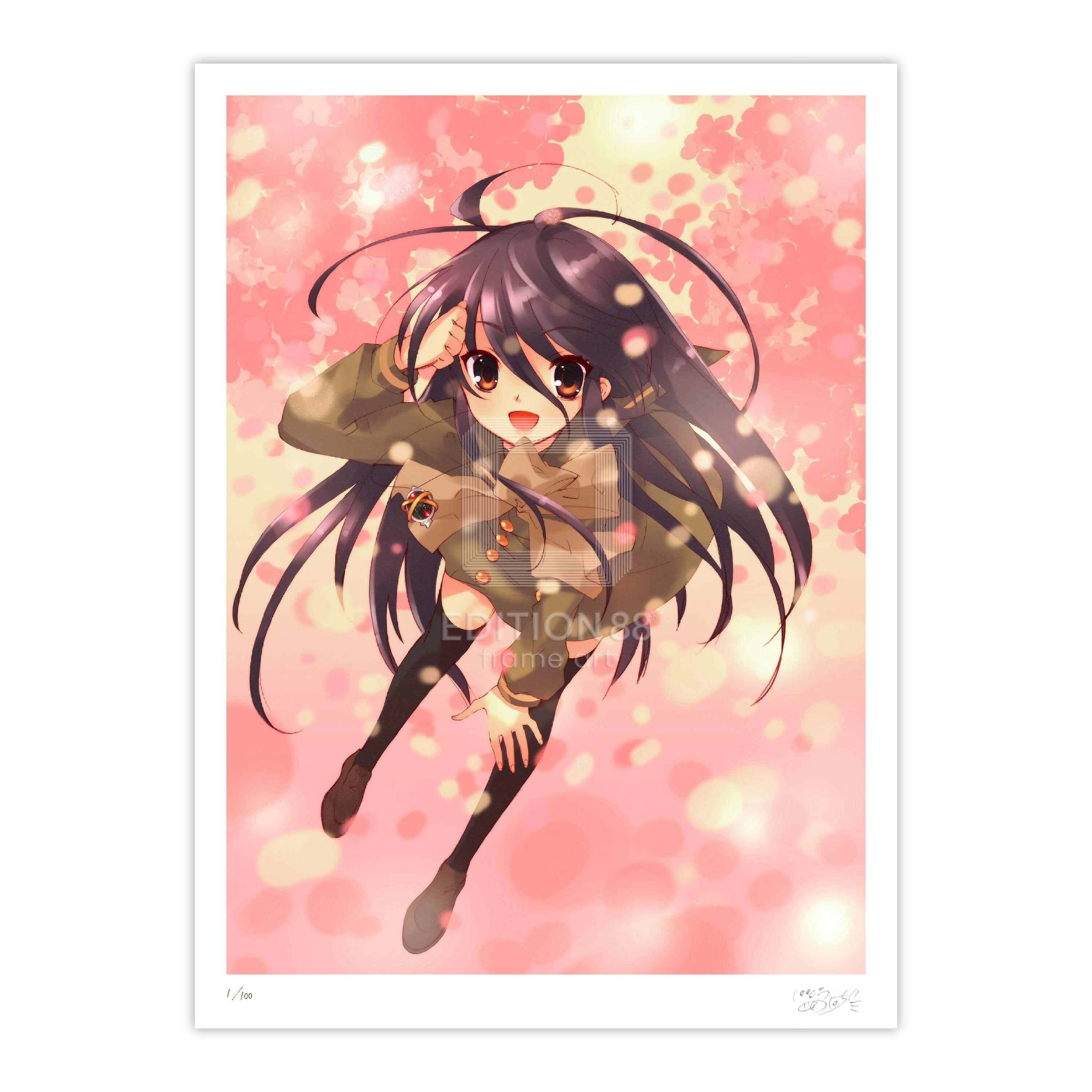 灼眼のシャナ」88グラフ9（電撃文庫MAGAZINE Vol.1 付録大判ポスター