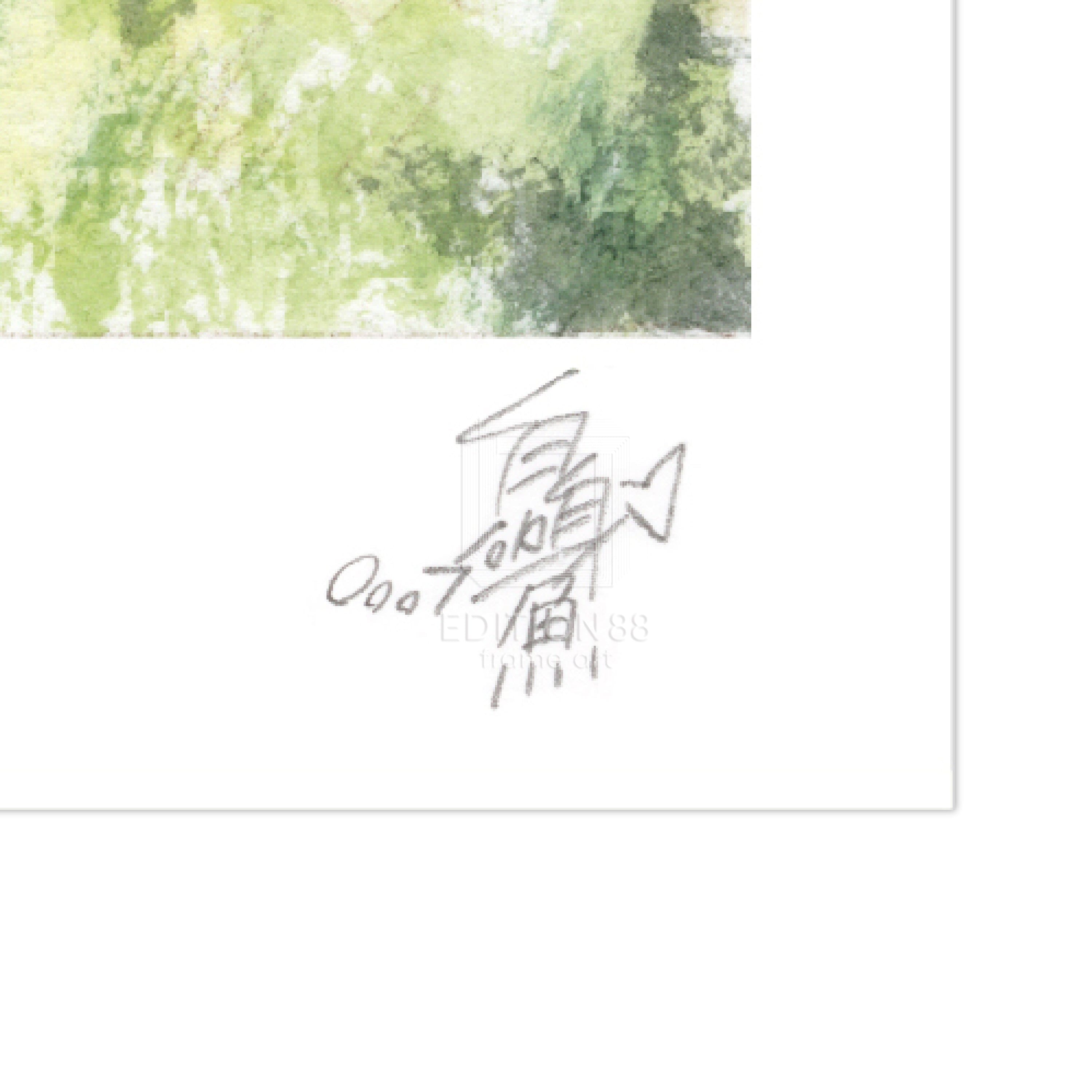 88グラフL / 白身魚（直筆サイン入り/限定50枚）