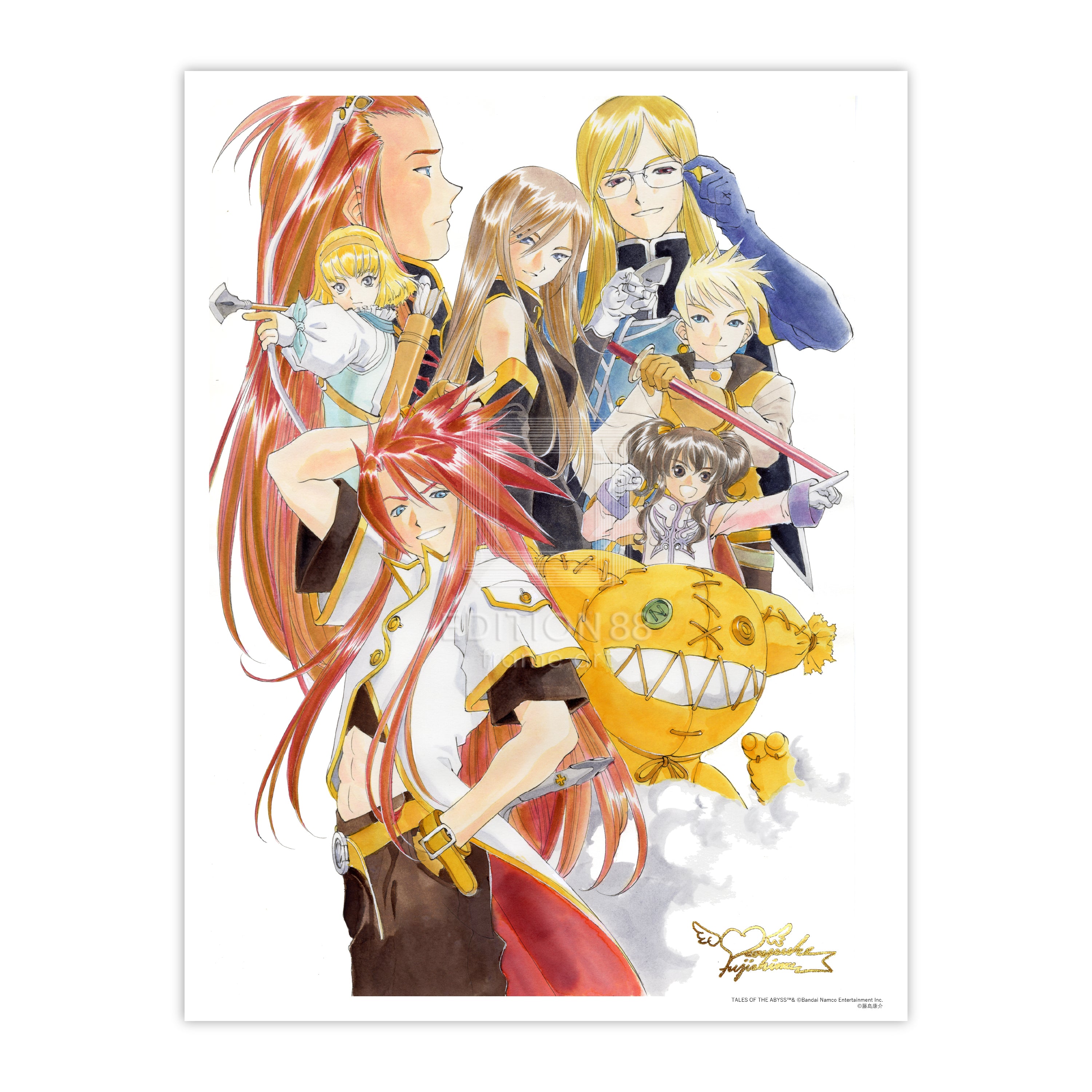 Kosuke Fujishima, Art Print, Tales of series