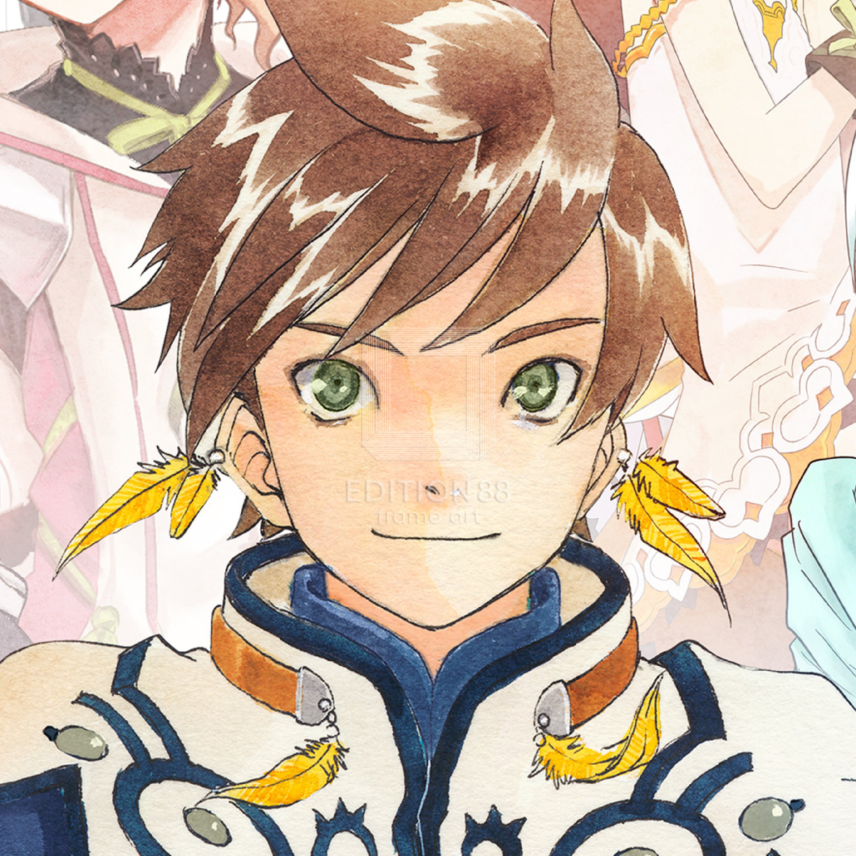 Kosuke Fujishima, Mutsumi Inomata, Art Print, Tales of series