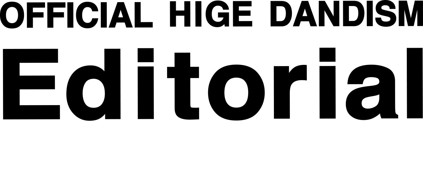 Official髭男dism「Editorial」特設サイト | Official髭男dism