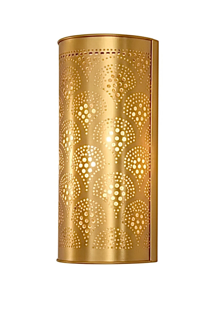 Set of 2 Handmade Moroccan Brass Wall Sconces | Pair Offer – Edken