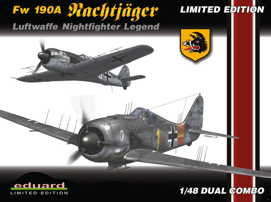 Fw 190A Nachtjäger (DUAL COMBO) 1/48 - Eduard Store