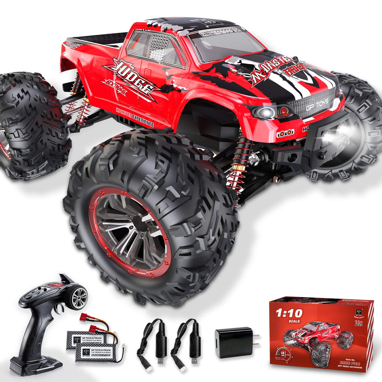 S920 1/10 Scale 4WD 2.4GHz Race RC Truck – GP TOYS
