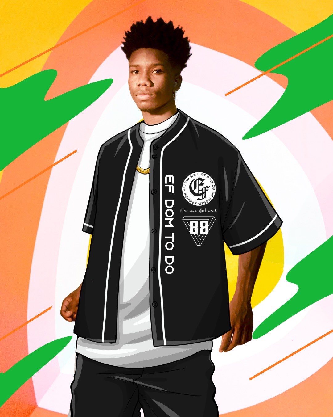 ベースボールシャツ | EF DOM TO DO イーエフダムトゥードゥー