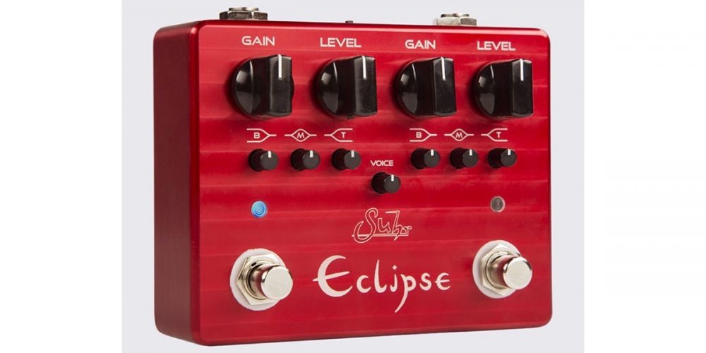 Suhrからオーバードライブ「Eclipse」登場。2つの独立回路をもつペダル