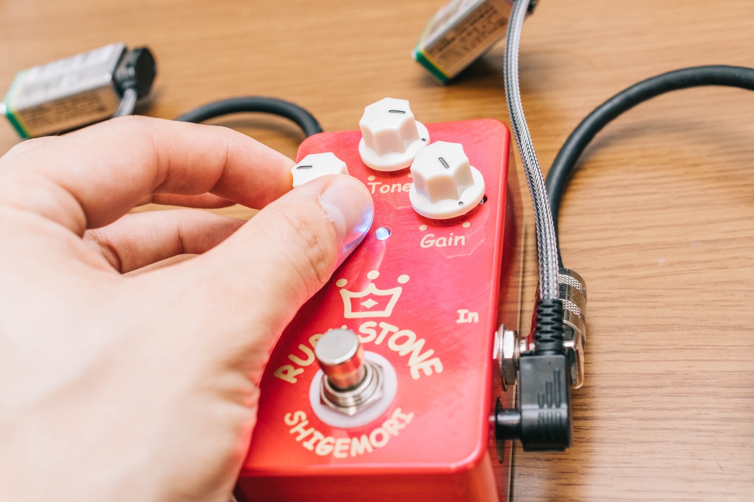 国産ブティック系エフェクターShigemori Ruby Stone レビュー！バンド
