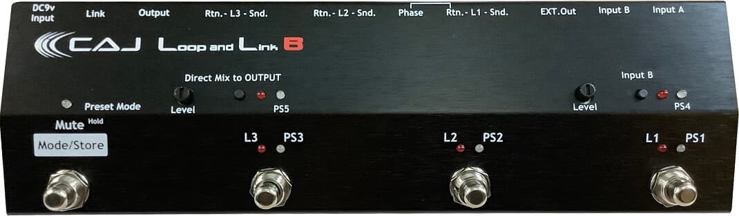 CUSTOM AUDIO JAPAN Loop and Link B - ベース専用のプログラマブル