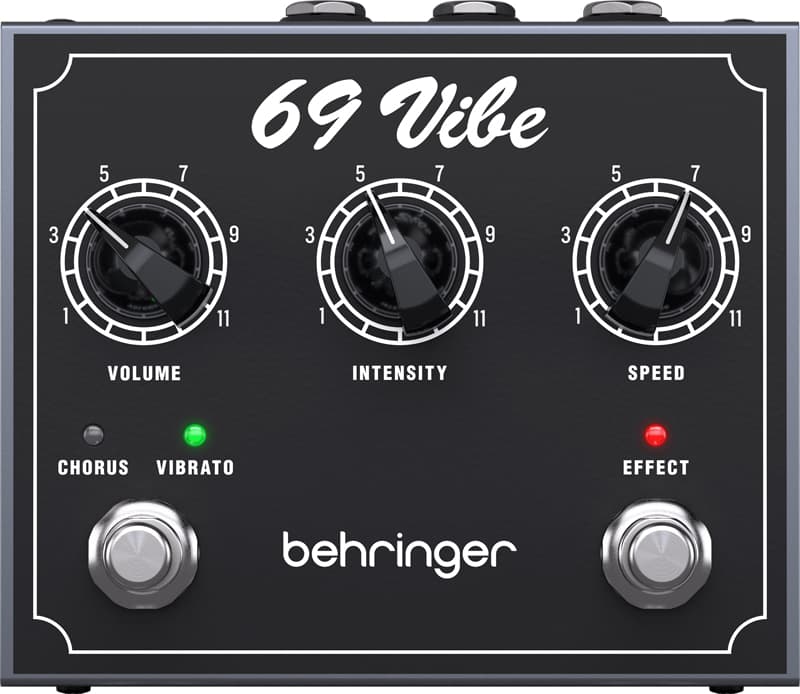 BEHRINGER 69 VIBE - ヴィンテージのユニヴァイブ・ペダルを忠実に再現
