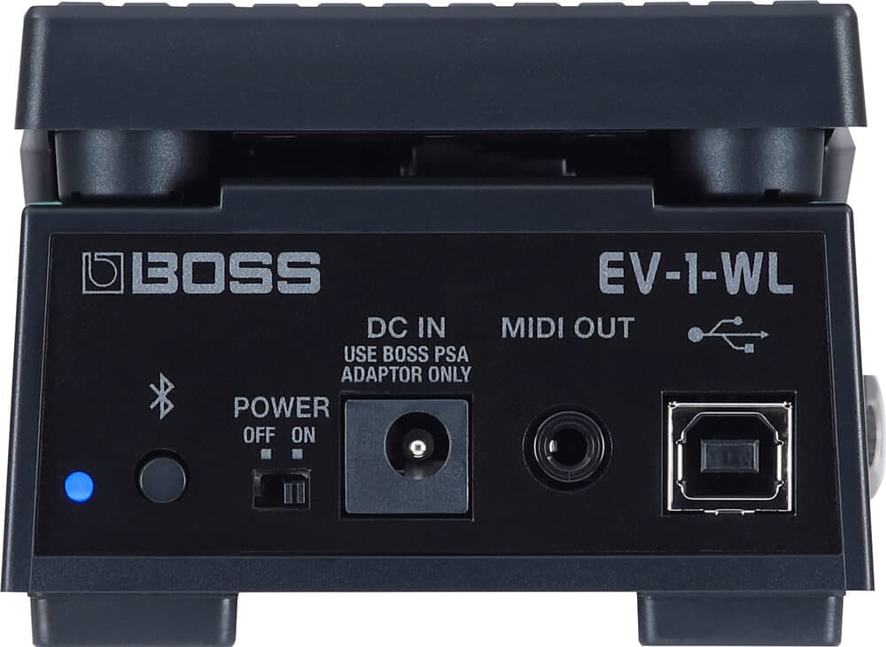BOSS EV-1-WL Wireless MIDI Expression Pedal - 世界初のワイヤレス