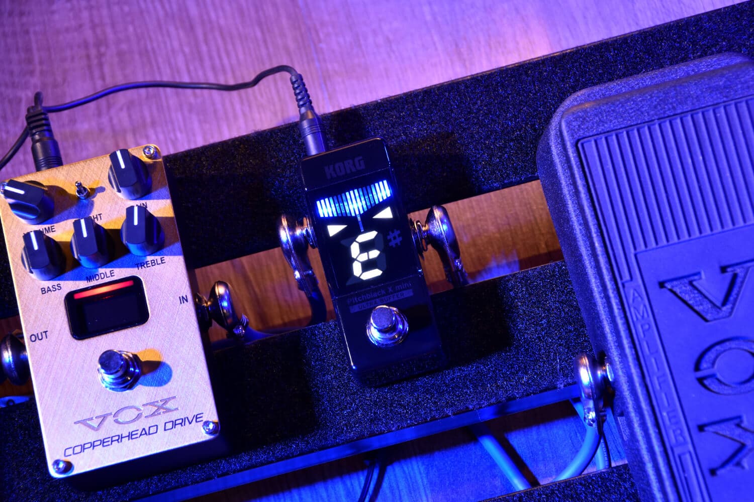 KORG Pitchblack X mini - 高性能バッファー「ULTRA BUFFER」を搭載