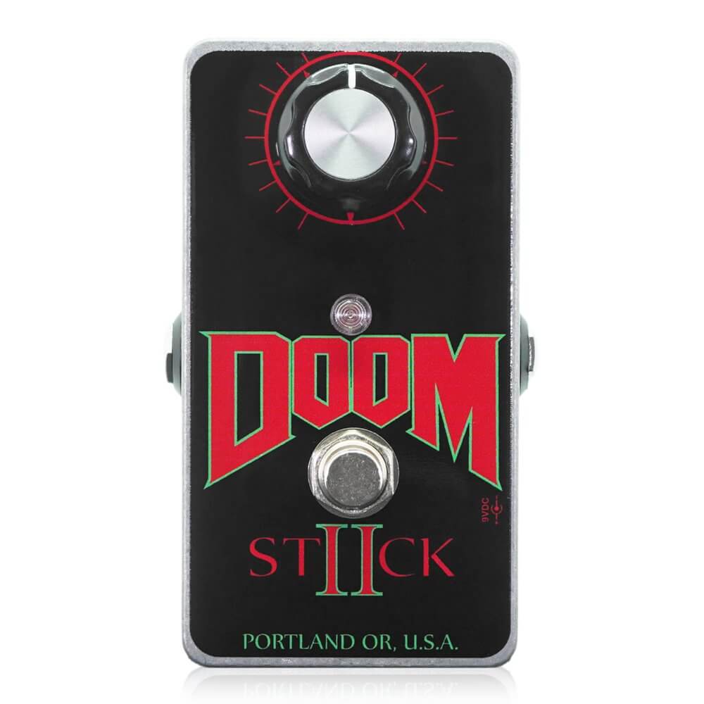 Mr. Black Doomstick II Compact Fuzz - 1ノブ・スタイルのファズ