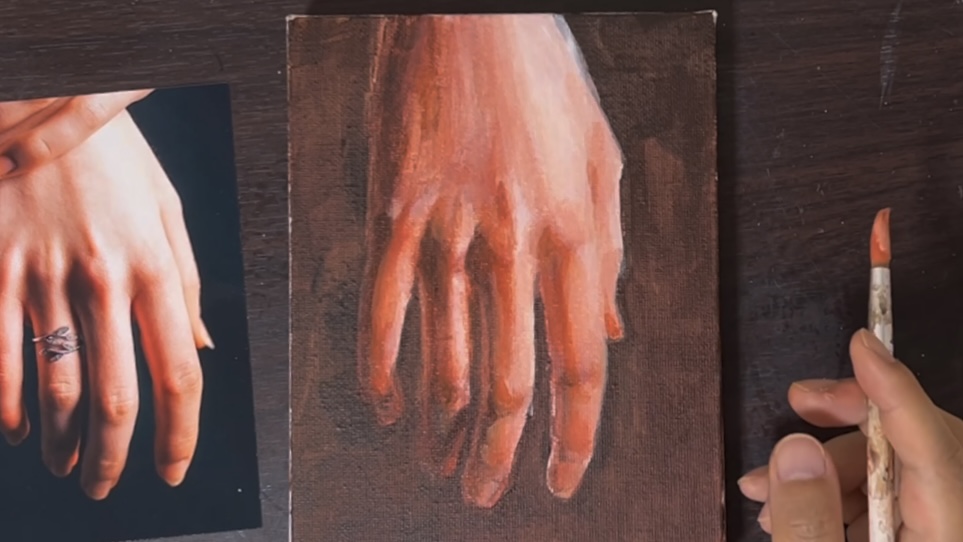 アクリル絵の具で手の描き方:イラストにも使える3つのポイント解説