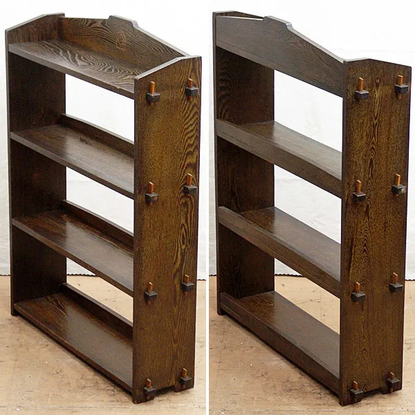 くさび式本棚 楔式 本棚 くさび棚 楔棚 昭和レトロ アンティーク 和
