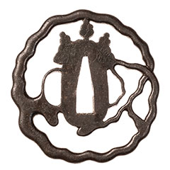 後代肥後 桐樹透鍔/鍔 保存刀装具 ｜日本刀販売は永楽堂