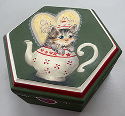 受講生作品 アメリカントールペイント ピオニーペインティング