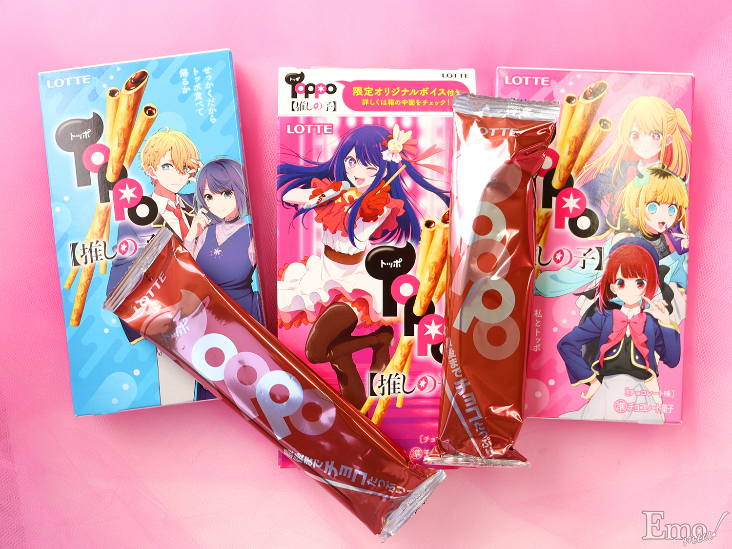 アイ・有馬かな・黒川あかねの限定ボイス付き！トッポが【推しの子