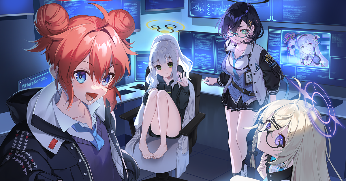 ブルーアーカイブ】ミレニアムサイエンススクールの生徒たちのファン