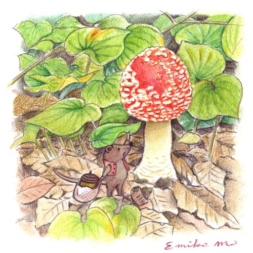 水彩 秋のイラスト | emiko-m.com