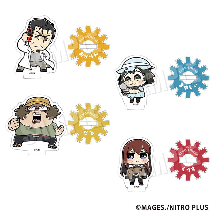 STEINS;GATE しゅたげ ぶくぶ ちいさめアクリルスタンド box — empty