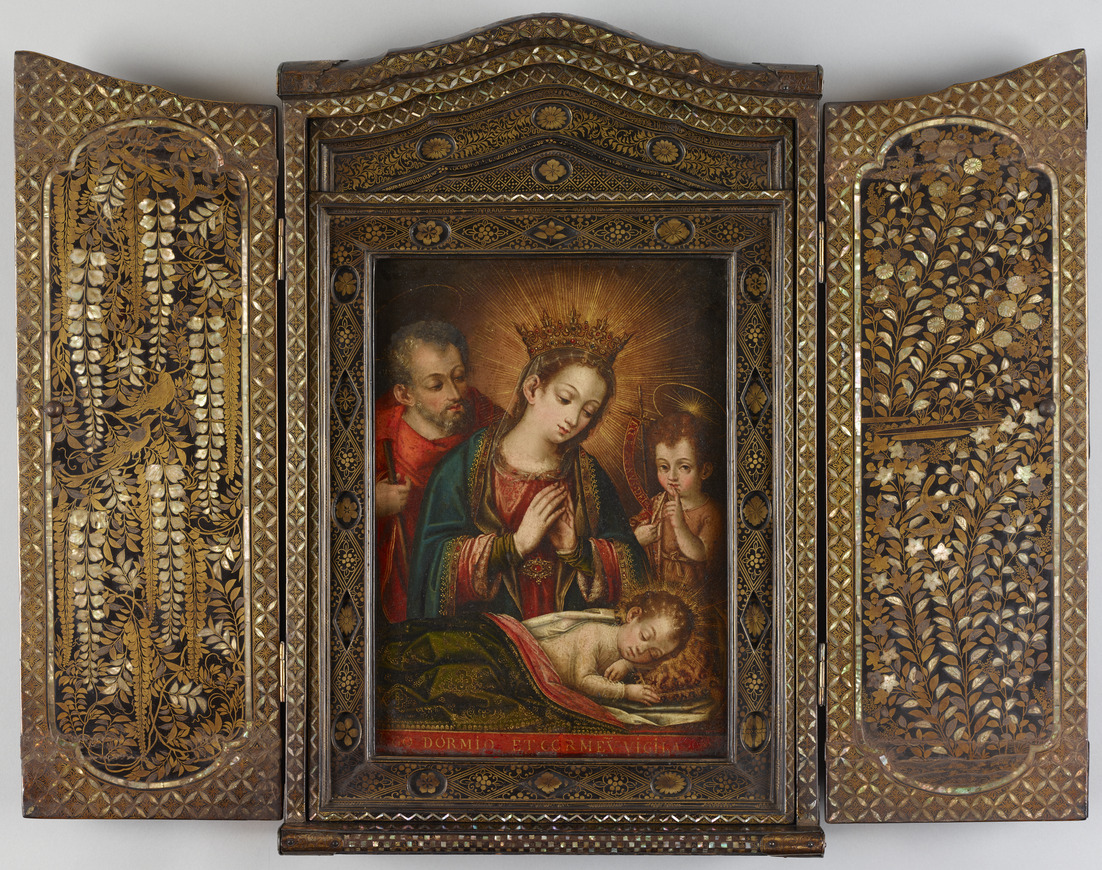 e国宝 - 花鳥蒔絵螺鈿聖龕