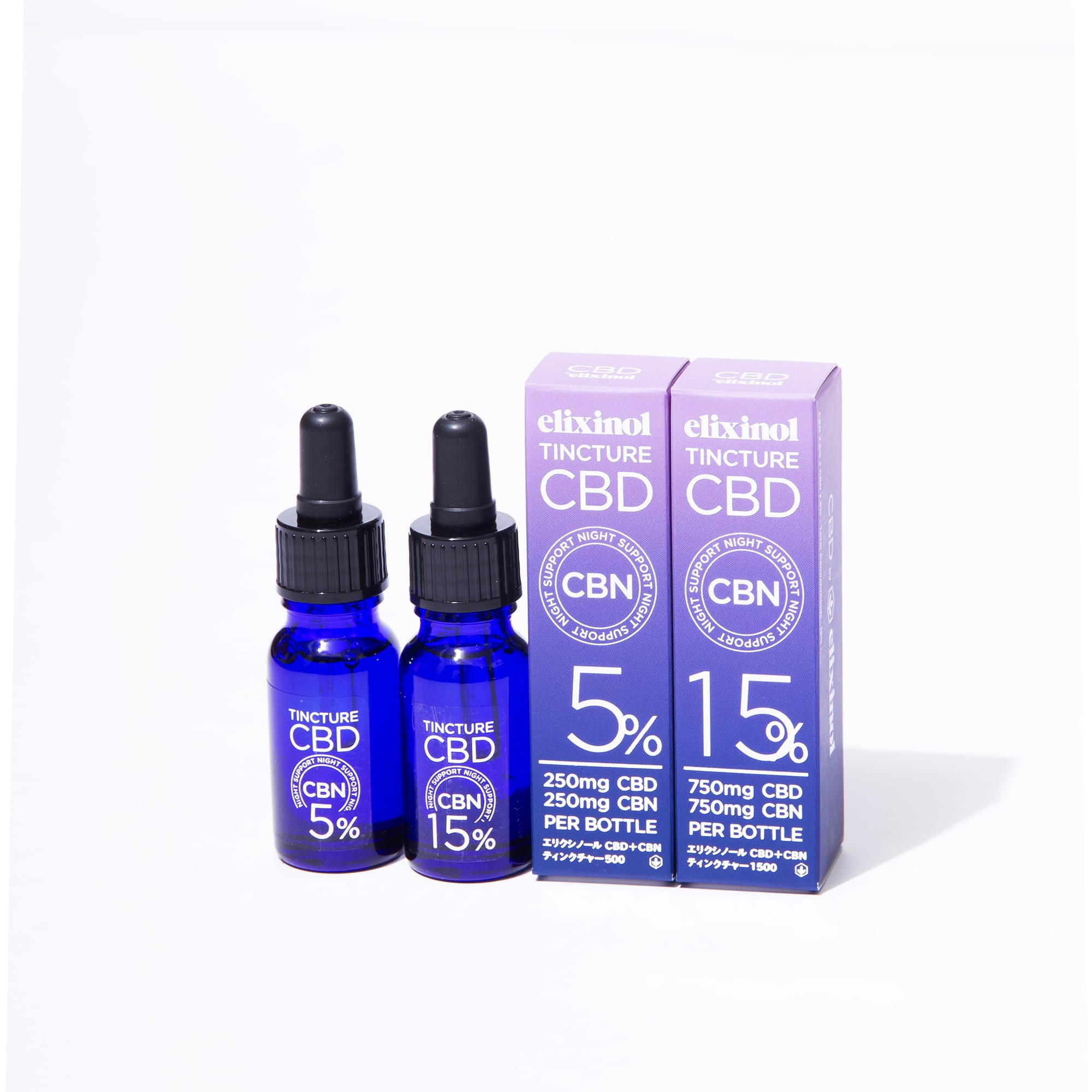 エリクシノール CBDティンクチャー1500 Night Time | CBDオイル