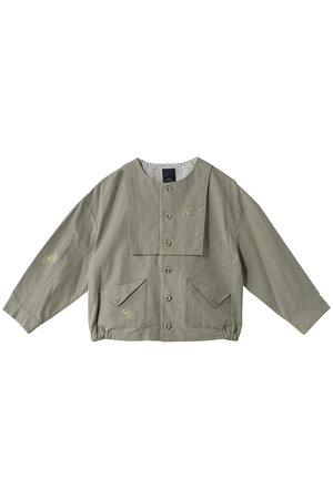 mina perhonen(ミナ ペルホネン)｜【KIDS】choucho ジャケット/カーキ