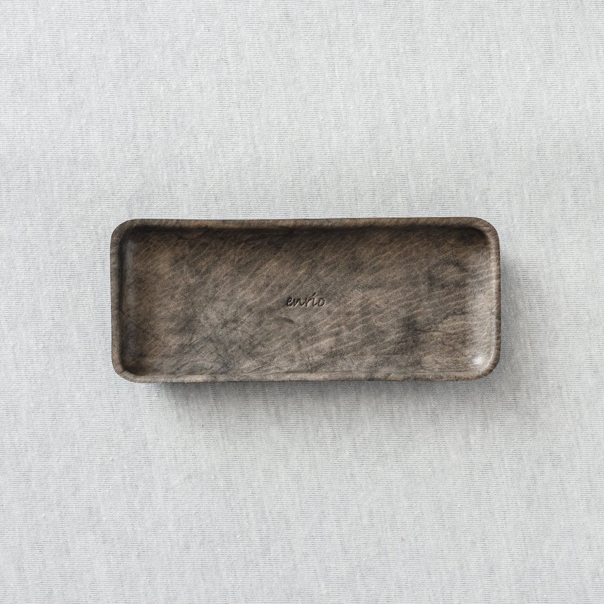 Accessory storage tray 小物置きトレイ enrio 革製品 日本製