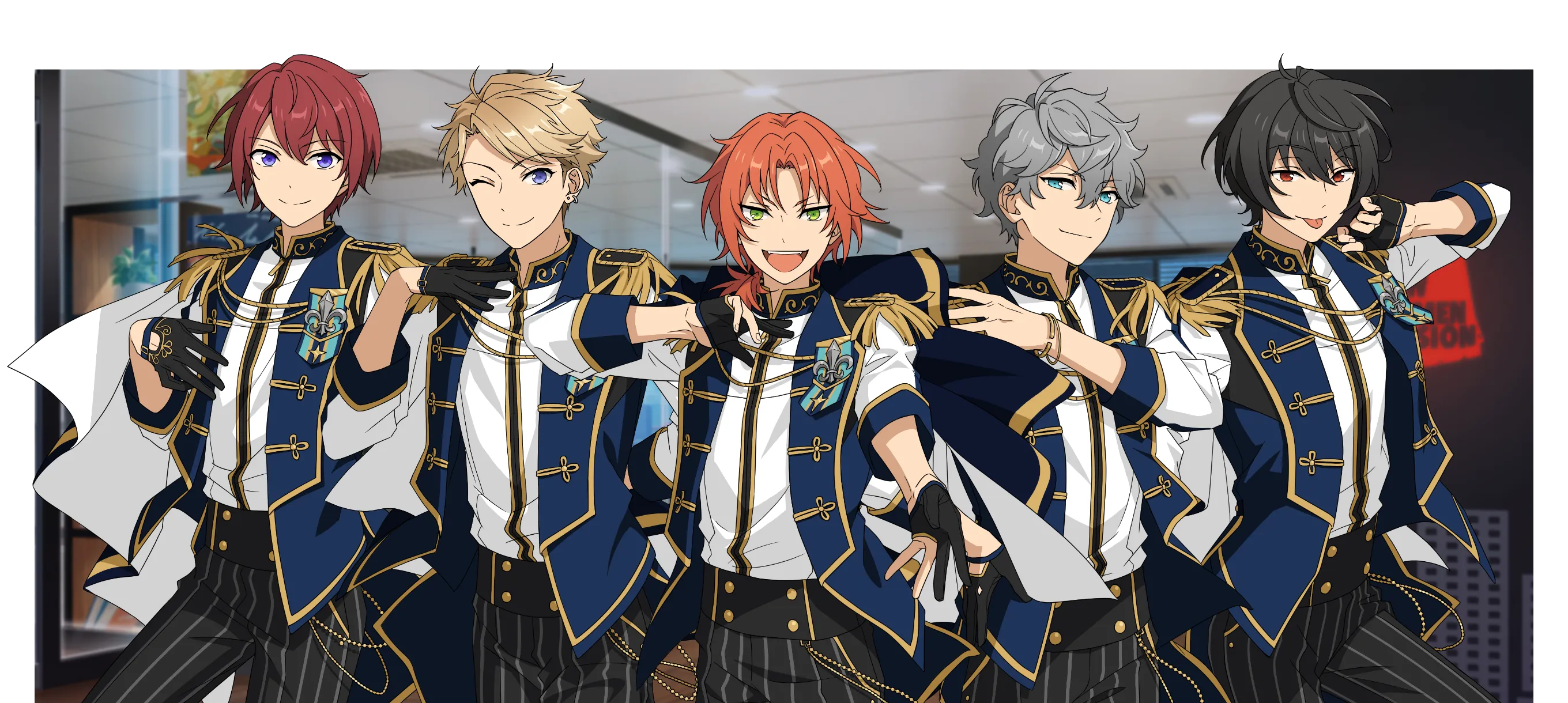 新品☆あんスタ☆Knights月永レオ新衣装☆ビジュアルバスタオル 新品