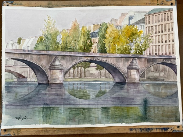 橋」 by 隆｜Artmeter｜暮らしを彩るアートが、きっと見つかる