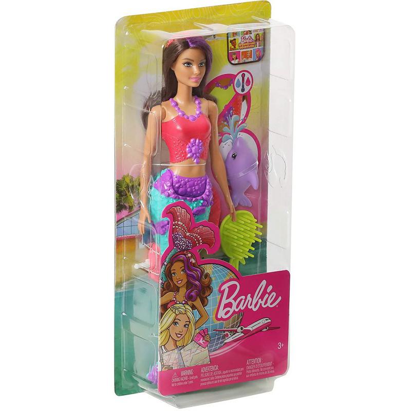 Barbie Siren with Dolphin and Accessories - GGG59 BarbiePedia