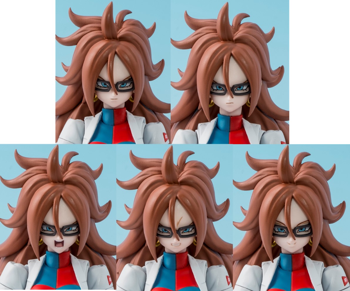 S.H.Figuarts Pictorial Review: Android 21 (Lab Coat) & First Form