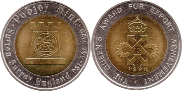 Token - Pobjoy Mint Award - United Kingdom – Numista