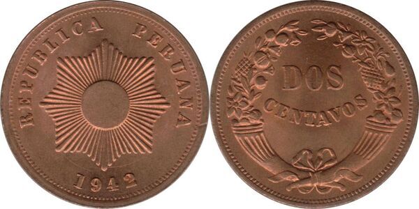 2 Centavos - Peru – Numista