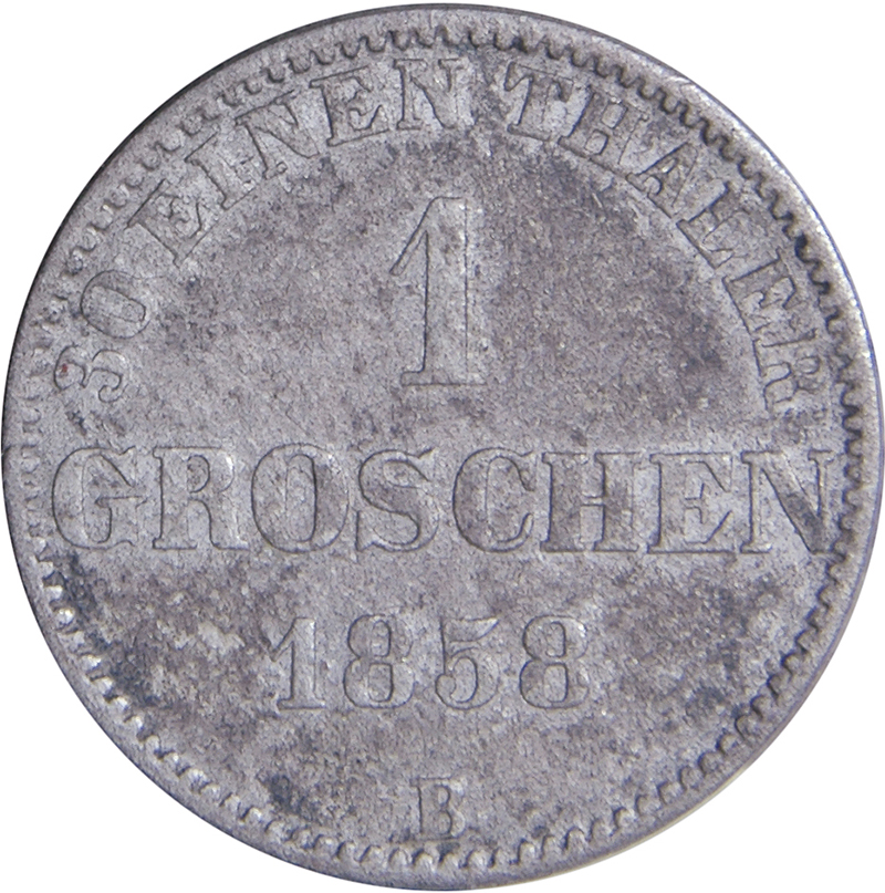 1 Groschen - Peter II - Grand duchy of Oldenburg – Numista